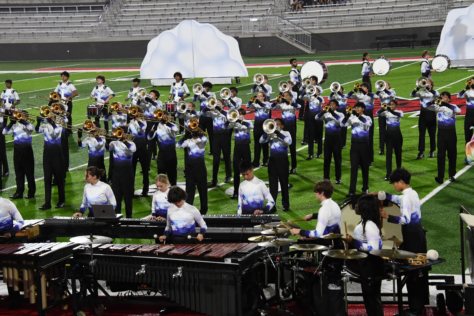 FISD Marching Bands Dazzle At Fall Contests