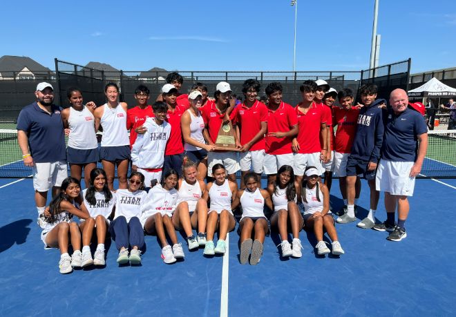 Centennial Tennis Team Wins Region, Seeks Second Straight State Title