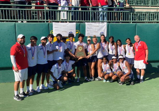 Centennial Tennis Team Repeats as 5A State Champion