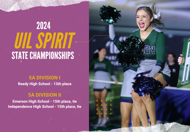 FISD Cheerleaders Show Grit at UIL Contest