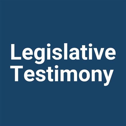 legislative-testimony