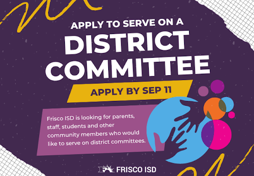 Serve on a Frisco ISD Committee