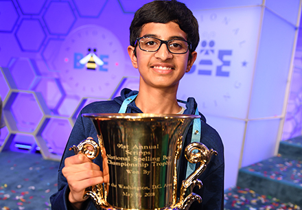 Frisco ISD Student Named National Spelling Bee Champion