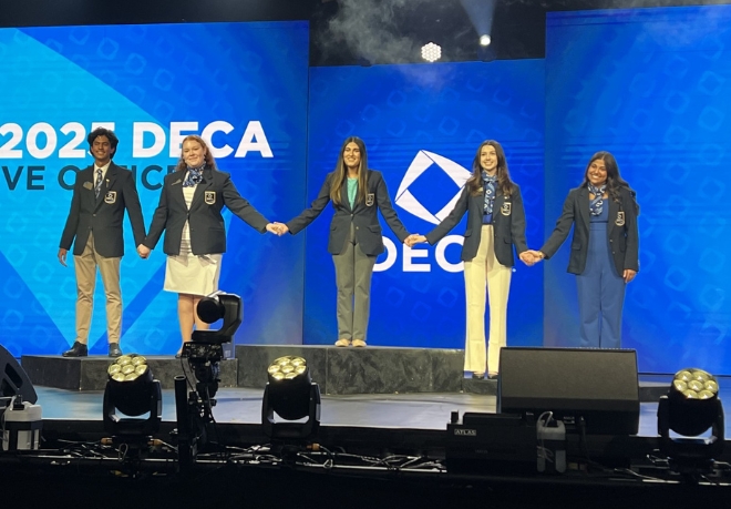 DECA Students Named Finalists at International Competition